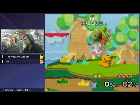 GSS 111 SSBM - The Vacuum Cleaner (Pikachu) vs. Alt (Fox) - Melee LF