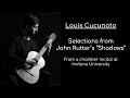 John Rutter - Selections from "Shadows" | Ross Coughanour and Louis Cucunato (Audio)