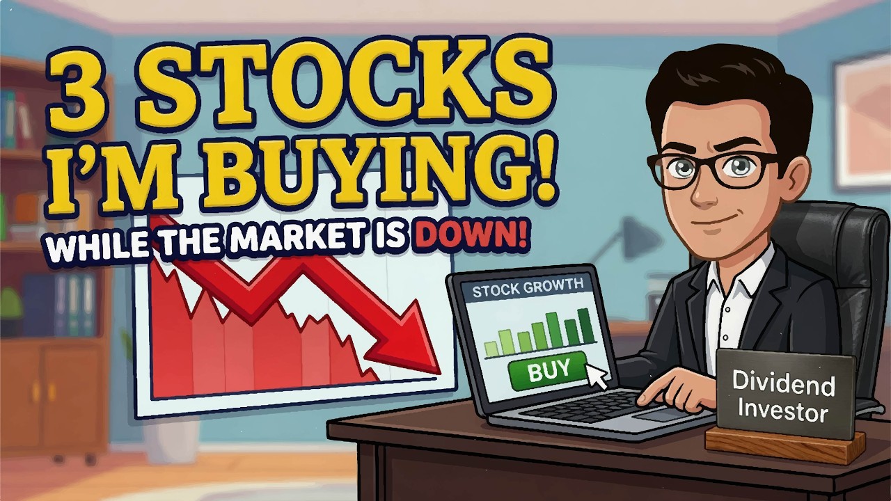 I’m Buying These Stocks While the Market Is Down
