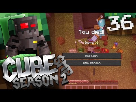 Minecraft Cube SMP S2 Episode 36: Deadly Trampoline Glitch