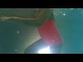 Girl Under Water Underwater GoPro