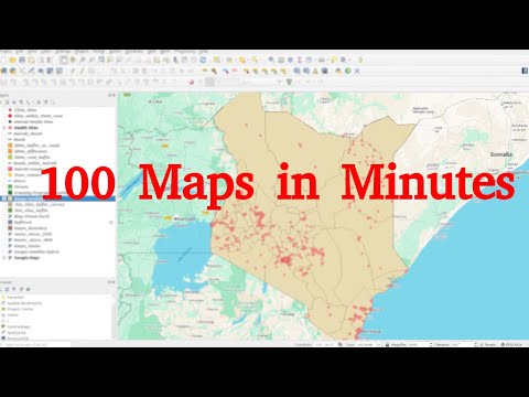 How I Create 100 Maps in Minutes Using QGIS Atlas | Full Step-by-Step Tutorial