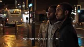 Interactive Christmas shop window - 'Face in the Snow' for Jonathan Trumbull