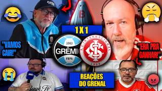 REAÇÕES GREMISTAS e COLORADOS no GRENAL - GRÊMIO 1x1 INTERNACIONAL - COPA DO BRASIL 2026