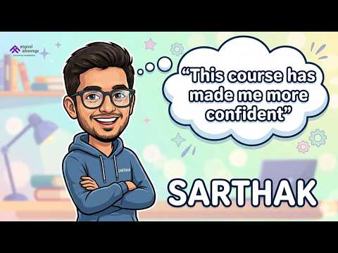 Sarthak Chitale testimonial video — English learning for Deaf and Hard of Hearing