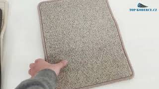 Koberec ATHINA NV DUBLIN 145 šíře 5m šedý