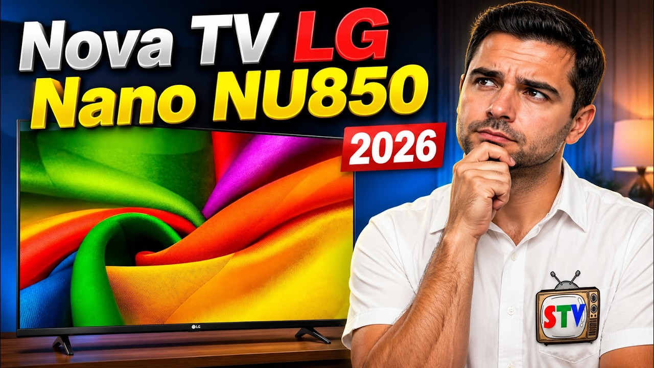 Miniatura da avaliação em vídeo de Smart TV LG NU855B 85 Polegadas 4K NanoCell