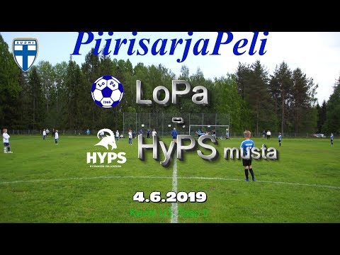 U3 Piirisarjapeli 4.6.2019 LoPa vs HYPS Musta