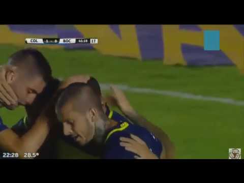 Gol de Fernando Tobio  - Colon de Santa Fe 1 x 1 Boca Juniors - Partido amistoso