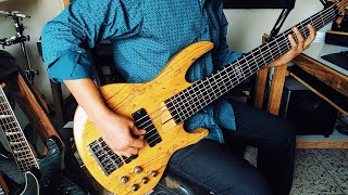 ESP LTD B-206SM 6 Strings Bass - SOUND TEST.