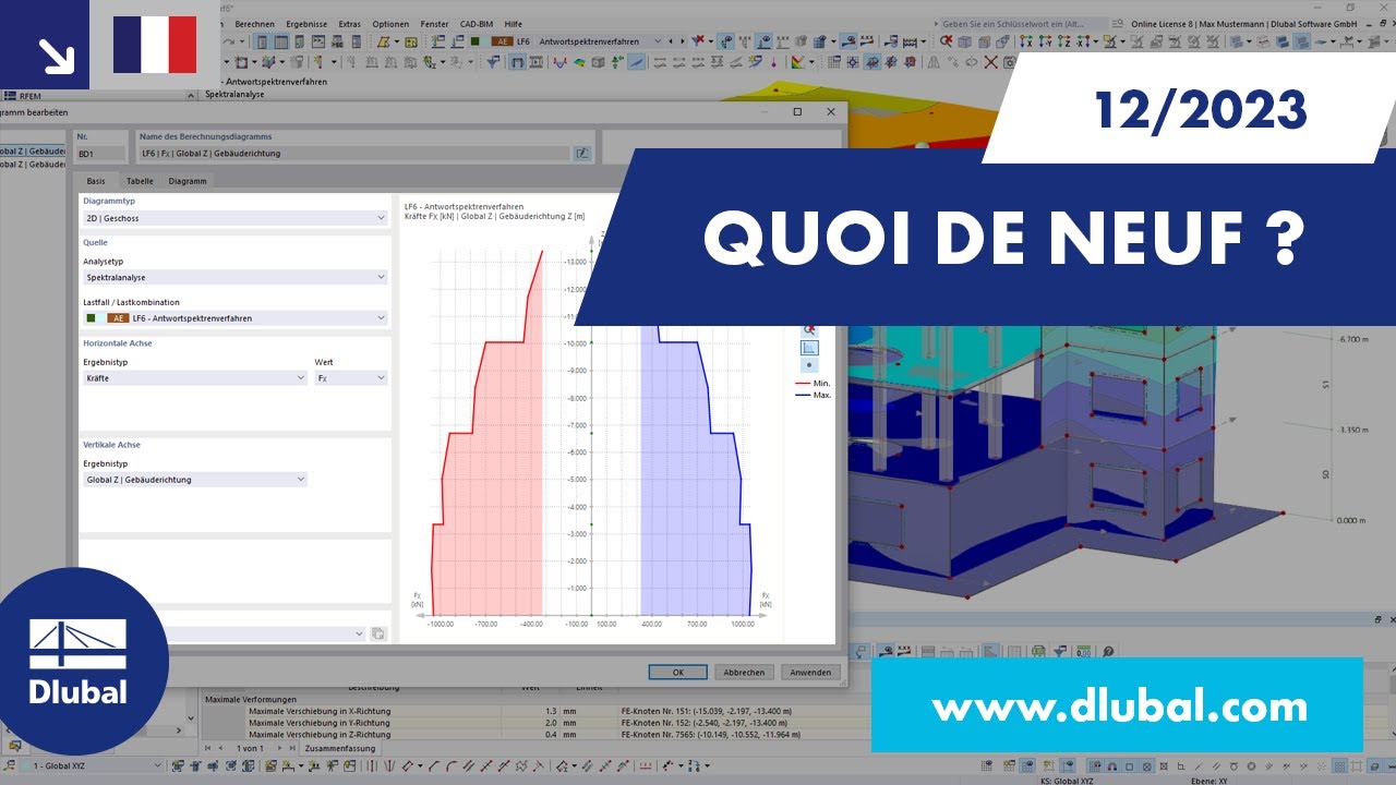 WIN | 12/23 - Quoi de neuf dans RFEM 6 et RSTAB 9 ?