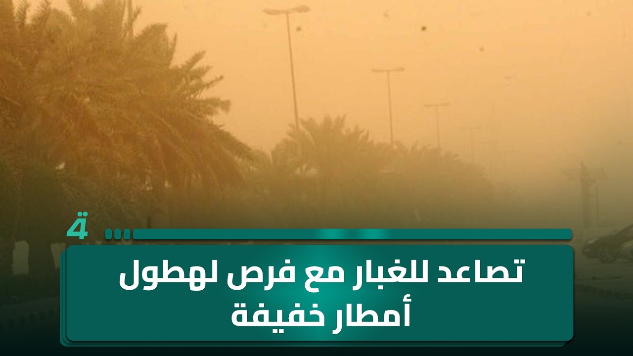 فيديو | حملة لرفع التجاوزات عن الشبكة الكهربائية.. في طقس البلاد تصاعد للغبار مع فرص لهطول أمطار خفيفة