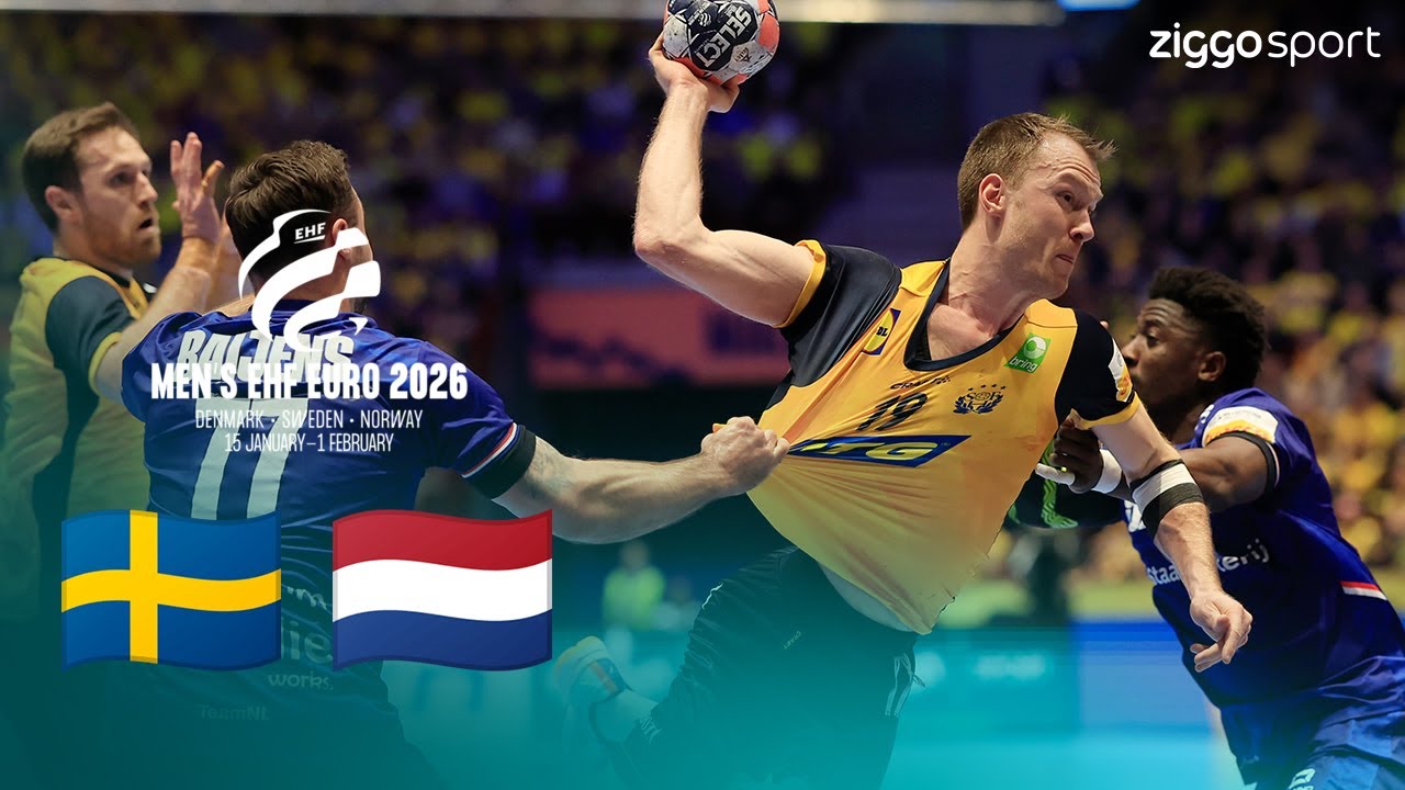 NEDERLAND KNOKT VOOR DE EERSTE PUNTEN OP EK!😍😱| Zweden vs Nederland | EK Handbal 2026 | Samenvatting