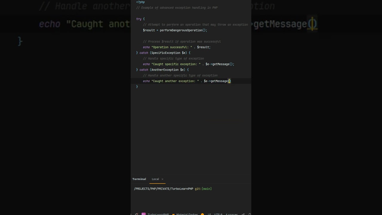How to handle exceptions in #php applications? master #php error handling handle exceptions like a