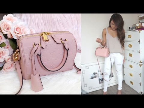 NEW Louis Vuitton Speedy B in Rose Poudre | Chatty Bag Reveal + Mini Review | Charmaine Dulak
