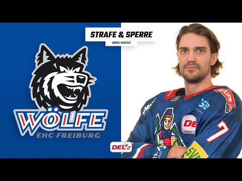 DEL2 | 3-game suspension for Ventelä Sameli | EHC Freiburg