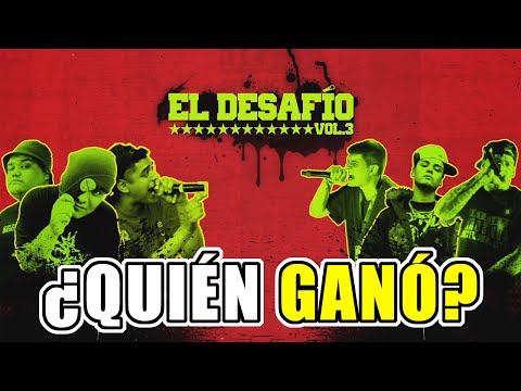 ¿Quién ganó EL DESAFIO vol 3? - ACZINO/KODIGO/SONY vs INVERT/ KHAN/KAISER