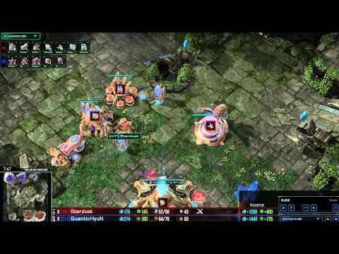 HD Starcraft 2 Hyun v Stardust ZvP Heart of the Swarm g1