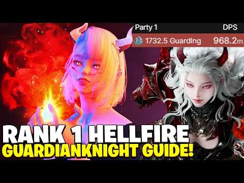 Lost Ark Rank 1 Hellfire Successor Guardianknight Guide