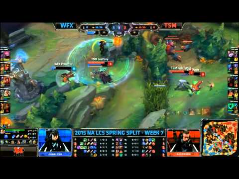 WFX vs TSM Jungle Faceoff - WFX vs TSM Game 2 (NA LCS Spring 2015)