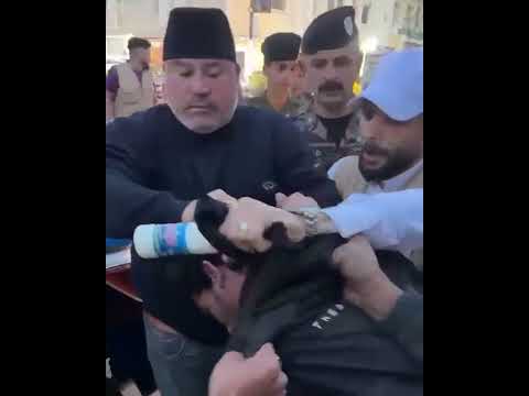 شاهد بالفيديو.. القبض على باكستاني مسلح فتح النار على منتسبي فوج طوارئ بغداد في الاعظمية