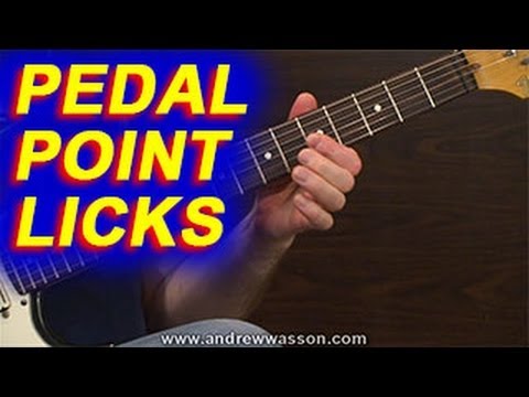Pedal Point Guitar Licks