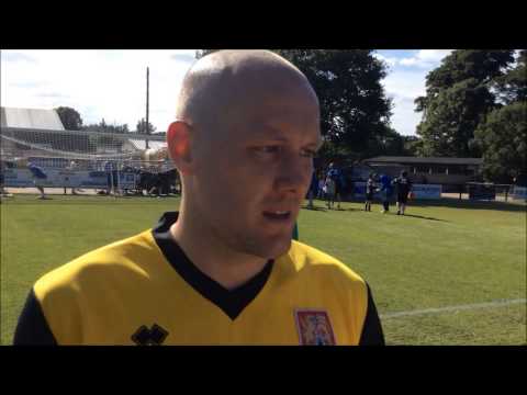 Ryan Cresswell on the draw with Burgess Hill Town