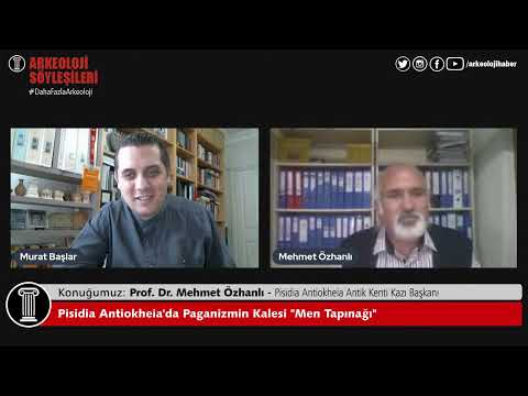 Prof. Dr. Mehmet Özhanlı - Pisidia Antiokheiada Paganizmin Kalesi Men Tapınağı Resim