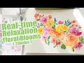 Real Time Relaxation Painting A Tranquil Watercolor Garden 20mins