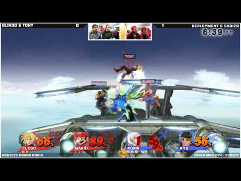 WBB #74  Blindo & Tony vs Skaiza & Deployment   Round Robin   Smash 4 Doubles