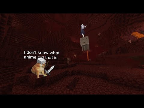 Musk King - A Weeb and a Normie Play Minecraft With an Anime Texture Pack