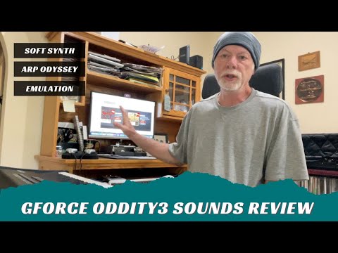 GForce Software Oddity 3 | Sound Demonstration | ARP Odyssey emulation