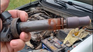 2003 Pontiac Vibe (or any other Brand, Make & Model) Dead Cylinder Ignition Coil Check and Replace