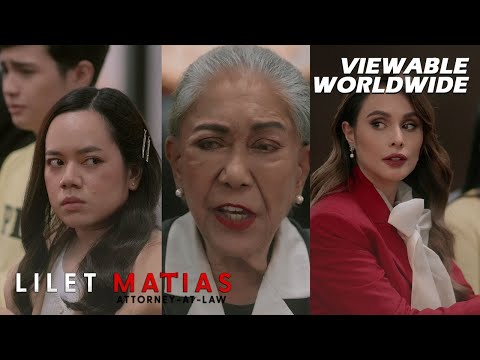 Lilet Matias, Attorney-At-Law: Atty. Lilet's manifestation (Episode 63)