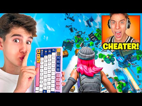 I CHEATED in the ONLY UP TOURNAMENT in Villa the Booyz on Fortnite!! *CREAMS*