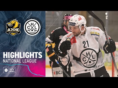 Ajoie vs. Lugano 3:7 – Highlights National League