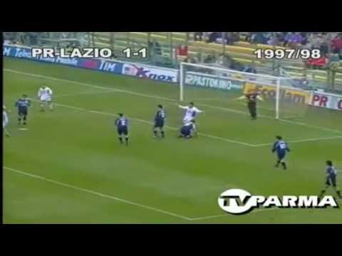 Serie A 1997-1998, day 14 Parma - Lazio 1-1 (Boksic, Chiesa)