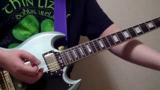 Thin Lizzy - Dancing in the Moonlight (It's Caught Me in Its Spotlight) 【Guitar】 Cover