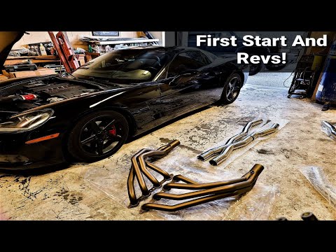Corvette C6 Exhaust Header Install - Speed Engineering longtube Headers Corvette