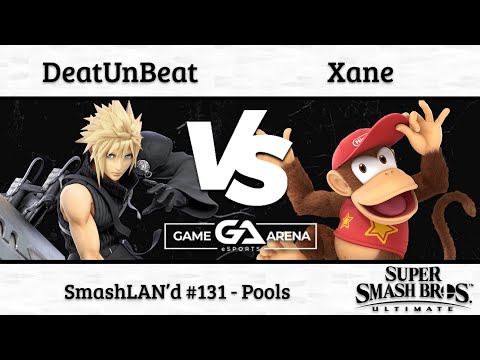 SmashLAN'd 131: DeatUnBeat (Cloud) vs. Xane (Diddy Kong) - Pools