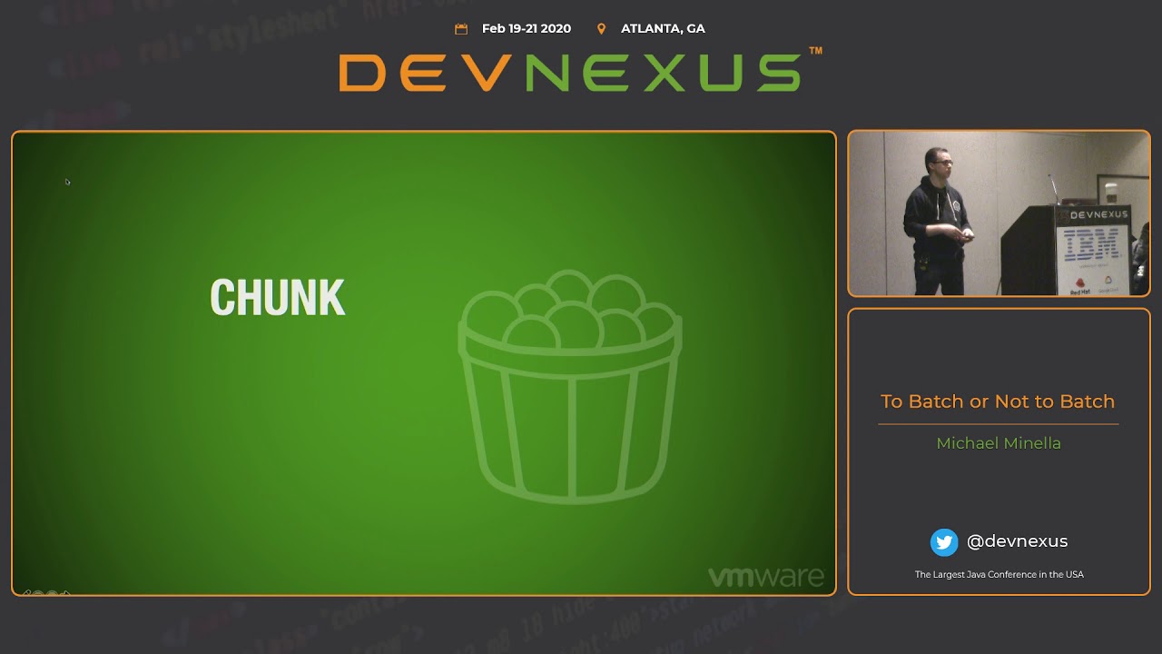 Devnexus 2020   To Batch Or Not To Batch  Michael Minella