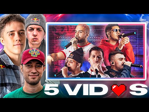 GAZIR MECHA LARRIX y FEDE reaccionan a RED BULL 5 VIDAS ❤️