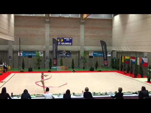 Anaïs Collin (BEL) Ribbon Final No Limit Open Antwerpen 2013