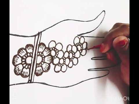 Simple mehndi design | Zakia's mehndi #viral