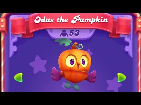 Candy Crush Friends Saga New Costumes Odus the Pumpkin