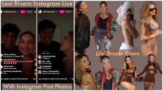 Lexi Rivera Instagram Live 4/2/23 with the Instagram Post Pictures | With Andrew Davila