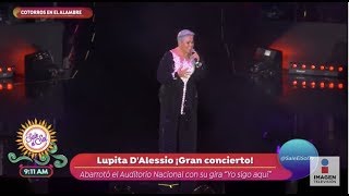 Lupita D'Alessio se presentó el Auditorio Nacional | Sale el Sol