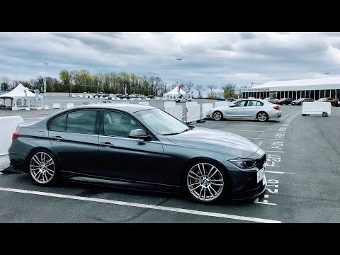 2018 BMW 530e Autocross in the RAIN | Ultimate Driving Experience