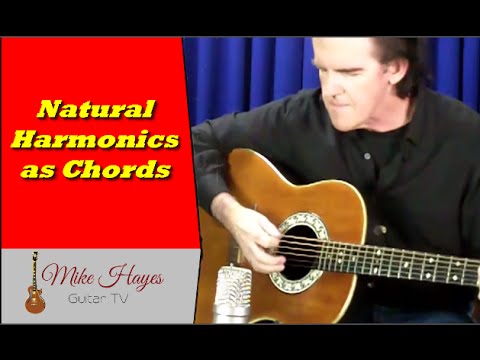 Guitar Harmonics: Natural Harmonics As Chords