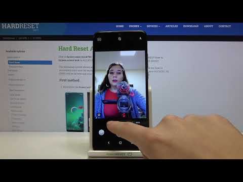 How to Turn On / Off Camera Mirror Effect on ALCATEL 3X (2020) – Enable or Disable Mirror Effect